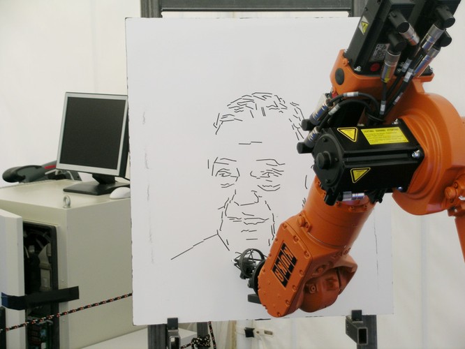 Komputer narysuje twój portret