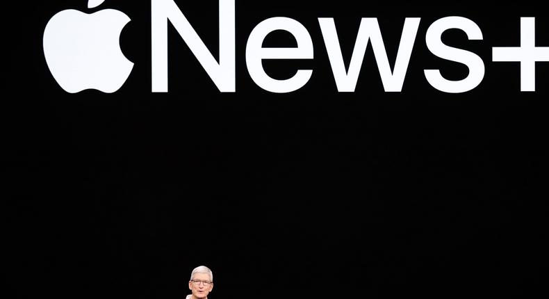Tim Cook, CEO of Apple, has said that AI is going to be core to its business — but it's been curiously silent in the great debates around ChatGPT and so-called generative AI.Stephen Lam/Reuters