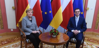 Merkel u Morawieckiego. O czym rozmawiali?