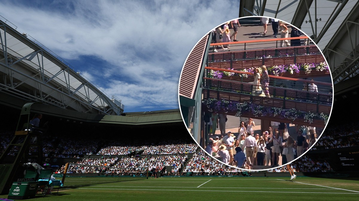 Na jej widok wszyscy chwycili za telefony na Wimbledonie. Nie była to ani Iga, ani żadna inna tenisistka