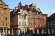 Starówka Stare Miasto Warszawa kamienice