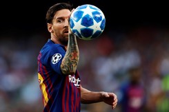 Liga Mistrzów: Messi z trzema golami. Barcelona zaczęła z wysokiego 'C'