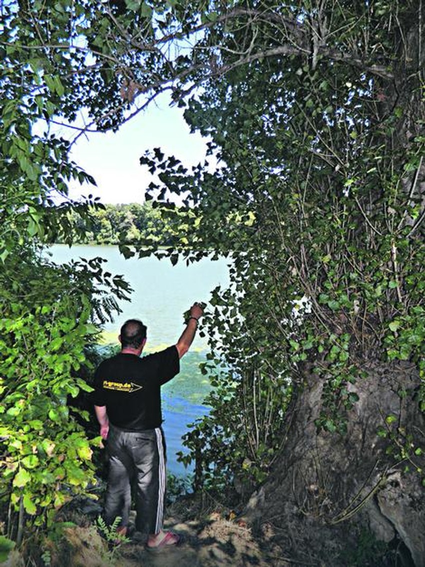 Mesto na kom je pronađen mladić