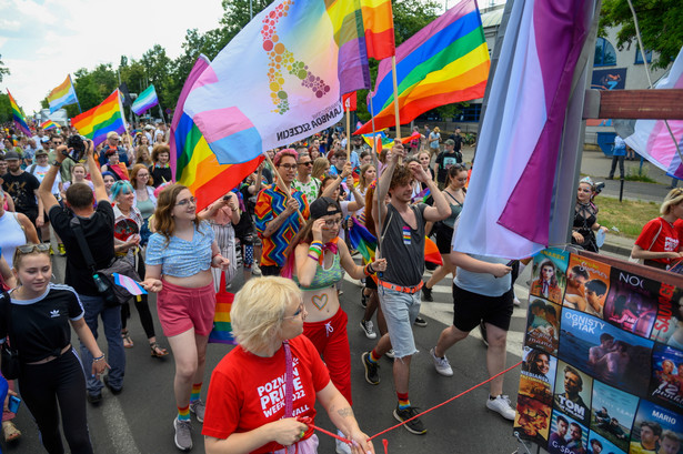 Uczestnicy Marszu Równości przeszli ulicami Poznania