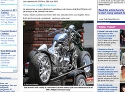 Zobacz nowy motocykl Brada Pitta