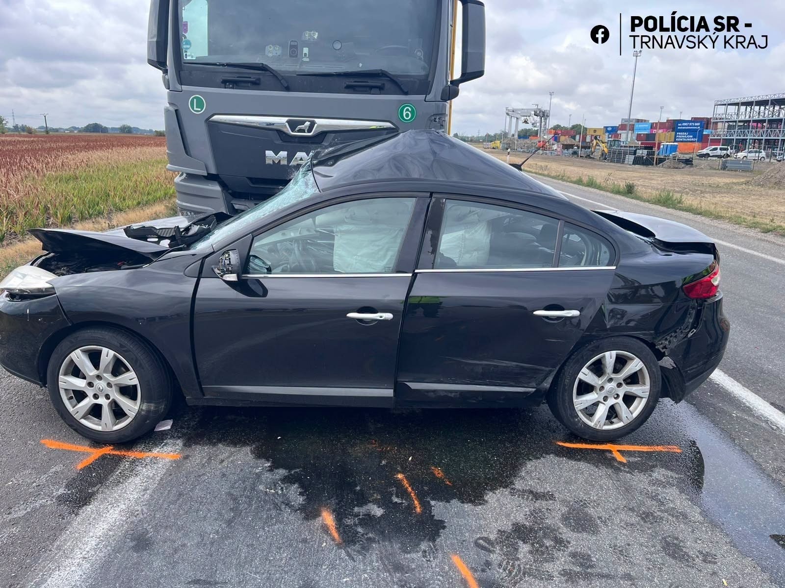 Pri nehode v Dunajskej Strede zomrela 34-ročná vodička.