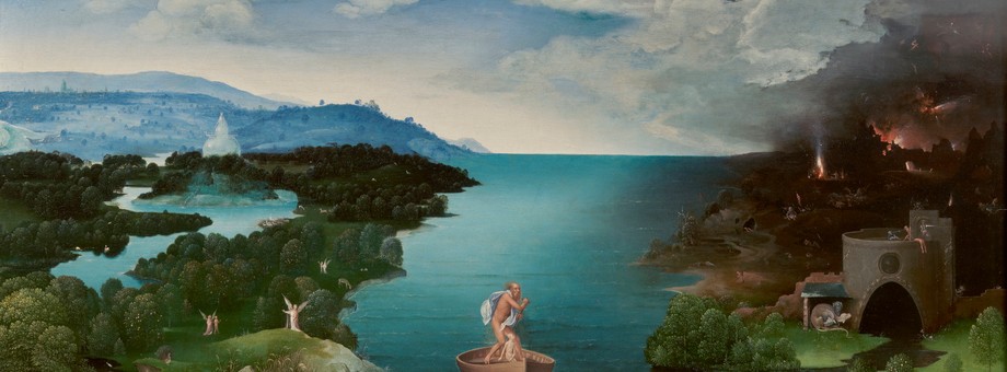 Joachim Patinir, „Charon przepływający Styks”