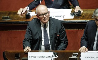 Timmermans: Dzięki integracji Polska po raz pierwszy jest panią swych granic