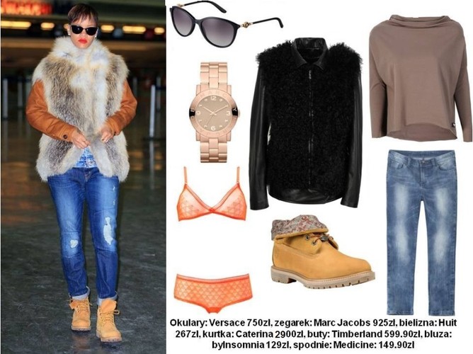 Jesienno-zimowe zestawy w stylu gwiazd