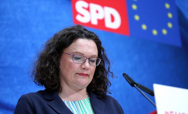 Katastrofalny wynik SPD w wyborach europejskich. Szefowa partii podaje się do dymisji