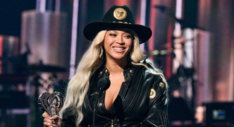 Beyonc at the iHeartRadio Music Awards in April.Michael Buckner/Getty Images