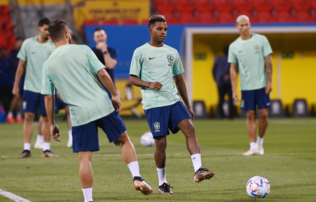 reprezentacja Brazylii trening