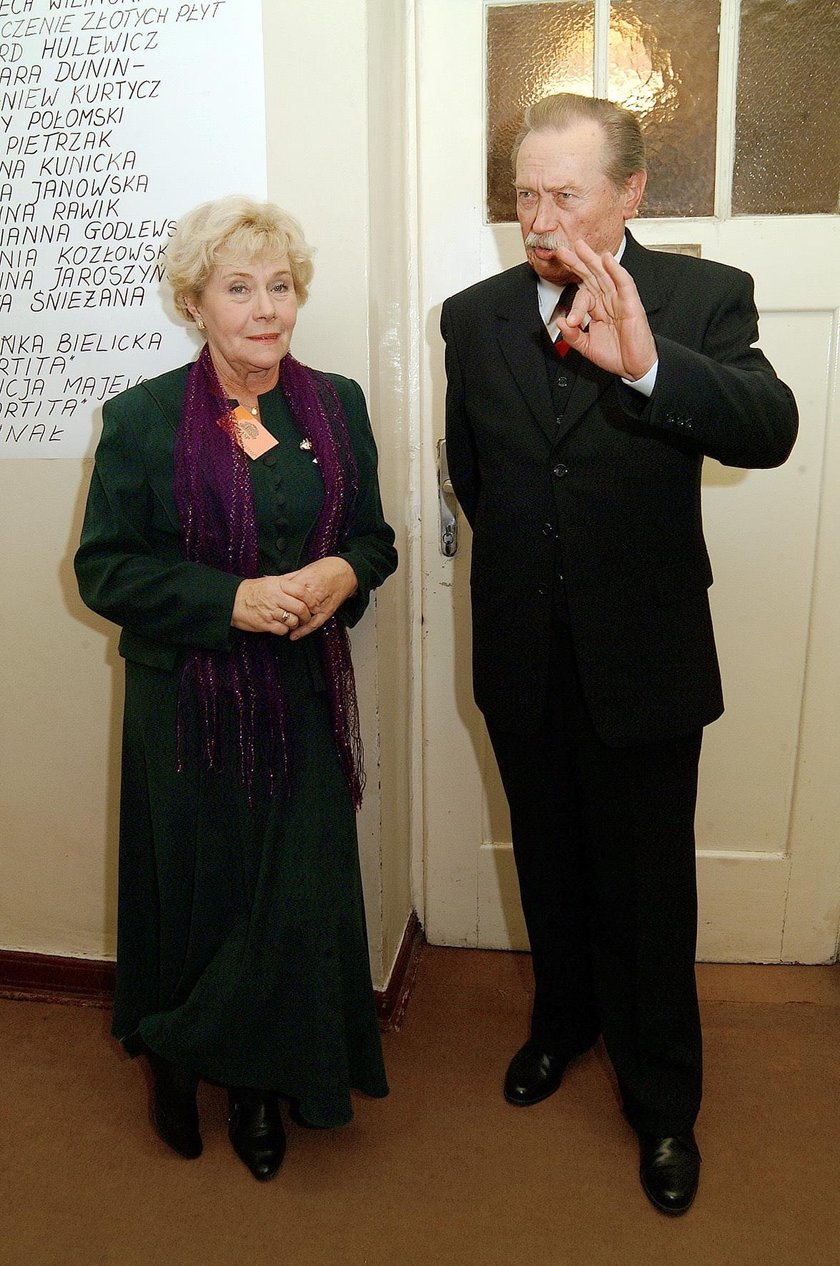 Teresa Lipowska i Emil Karewicz