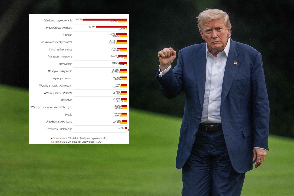 Te polskie branże zapłacą za cła Trumpa. Niemcy i tak stracą więcej