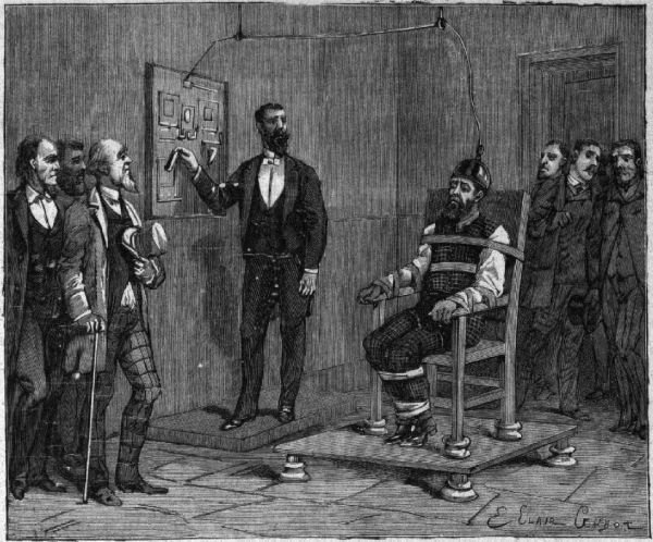 Egzekucja Williama Kemmlera (domena publiczna).