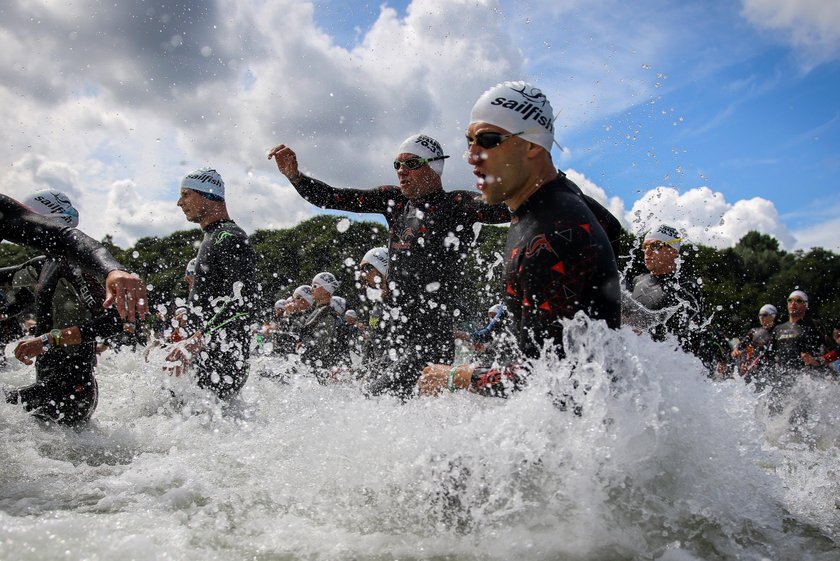 Wielkie zmagania triathlonistów