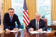 Prezydent Andrzej Duda z wizytą u Donalda Trumpa w Białym Domu, Waszyngton, 18 września 2018 r.