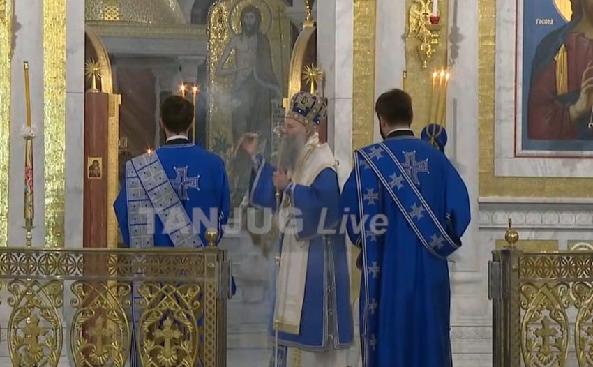 Liturgija i ispraćaja Pojasa Presvete Bogorodice