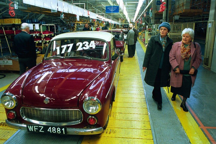 Syrena w fabryce FSO na warszawskim Żeraniu