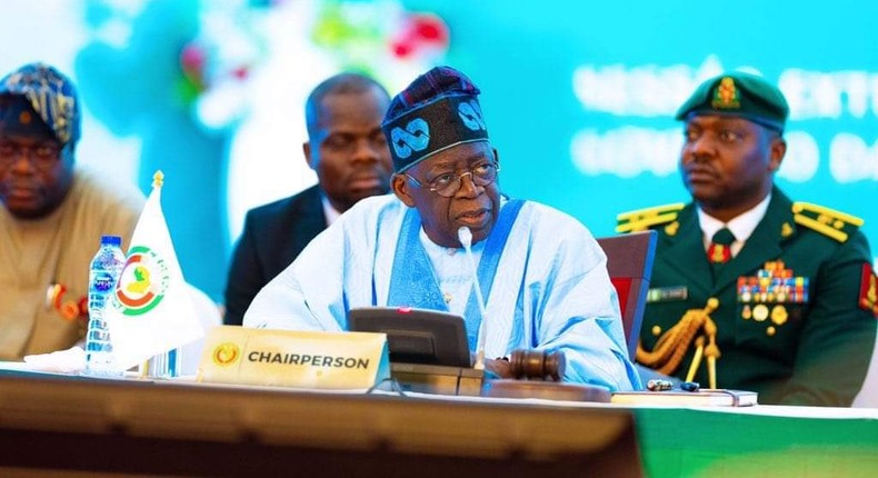 ECOWAS Chairman, President Bola Tinubu [Presidency]