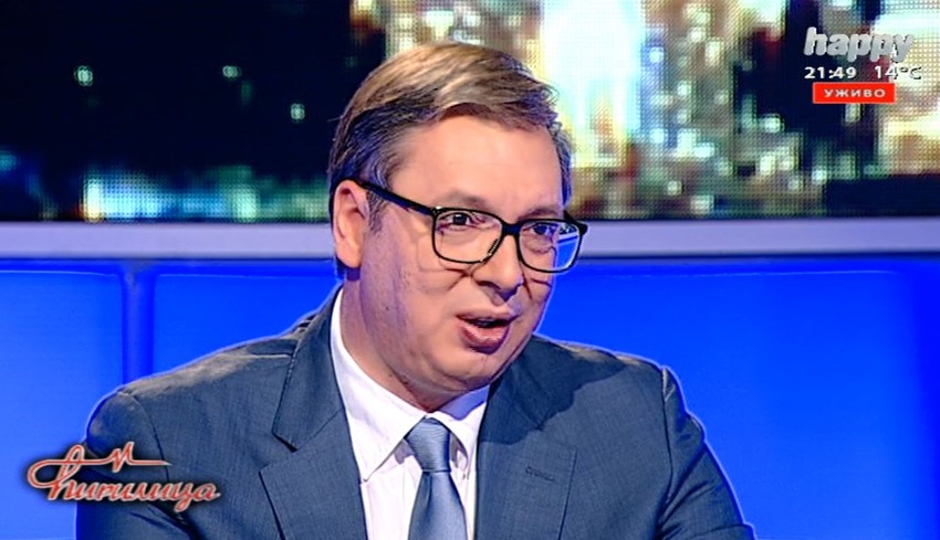 Vučić u ćirilici 