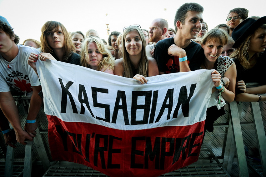 Kasabian na Impact Festival 2012 (fot. Artur Rawicz/Onet)