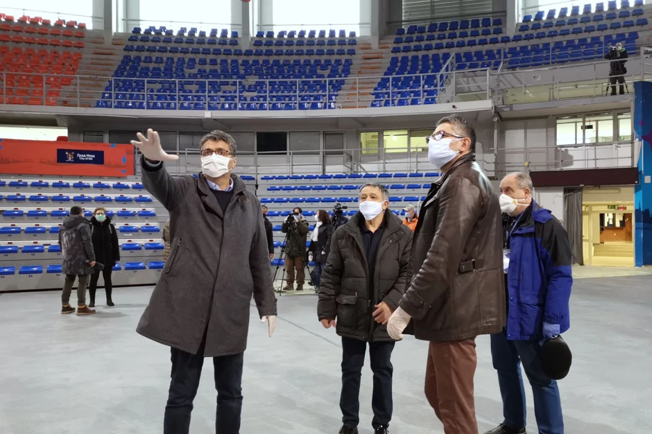 Gradonačelnik Niša Darko Bulatović obišao halu "Čair"