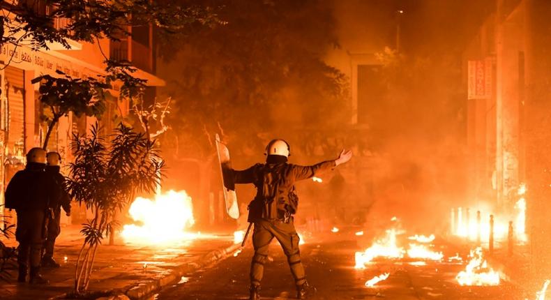 The annual demonstation marking the 1973 student uprising against Greece's US-backed military dictatorship regularly descends into violence