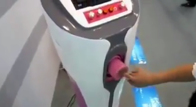 This Blowjob Machine Video Is Terrifying