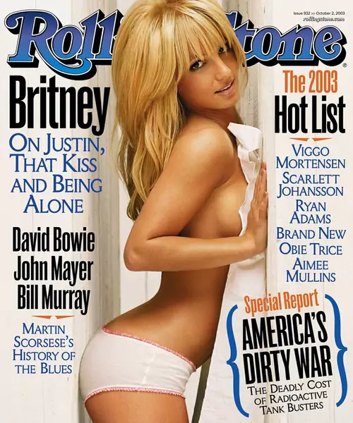 Kolejna okładka z &quot;The Rolling Stone&quot;. Tu Britney ma już 22 lata/Fot. East News/Splash News