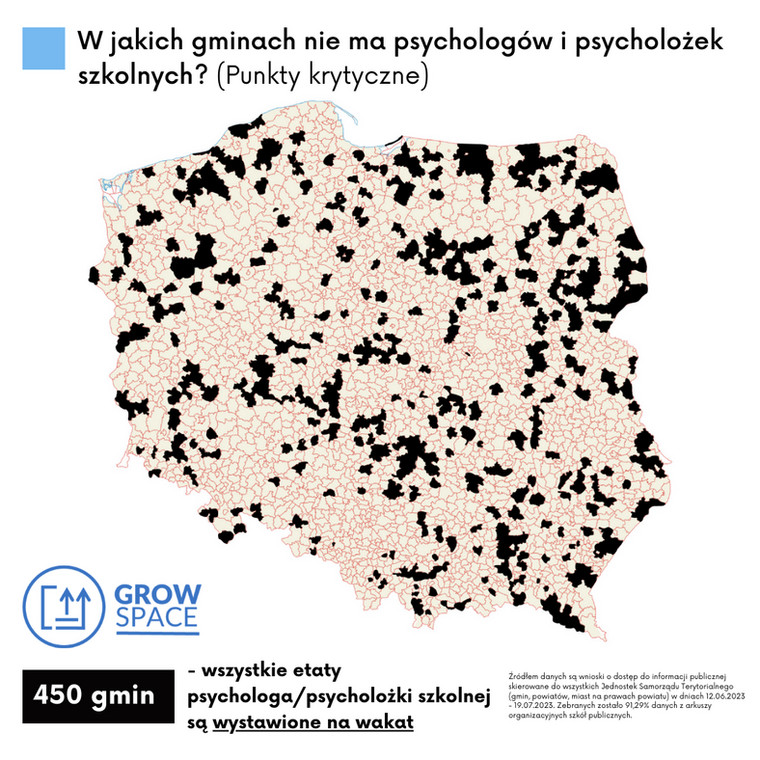 Punkty krytyczne na mapie Polski