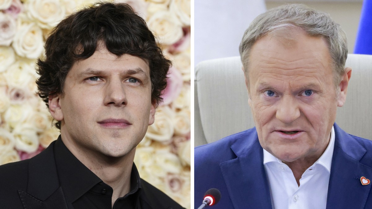 Jesse Eisenberg; Donald Tusk