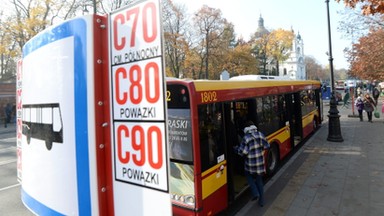 Warszawa w okresie Wszystkich Świętych - autobus nawet co 40 sekund