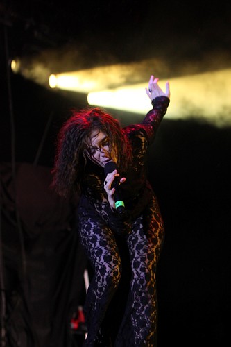 Lorde na festiwalu Open'er 2017. 01.07.2017.
