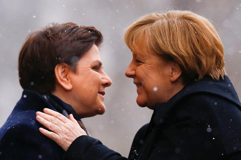 Szydło spotkała się z Merkel