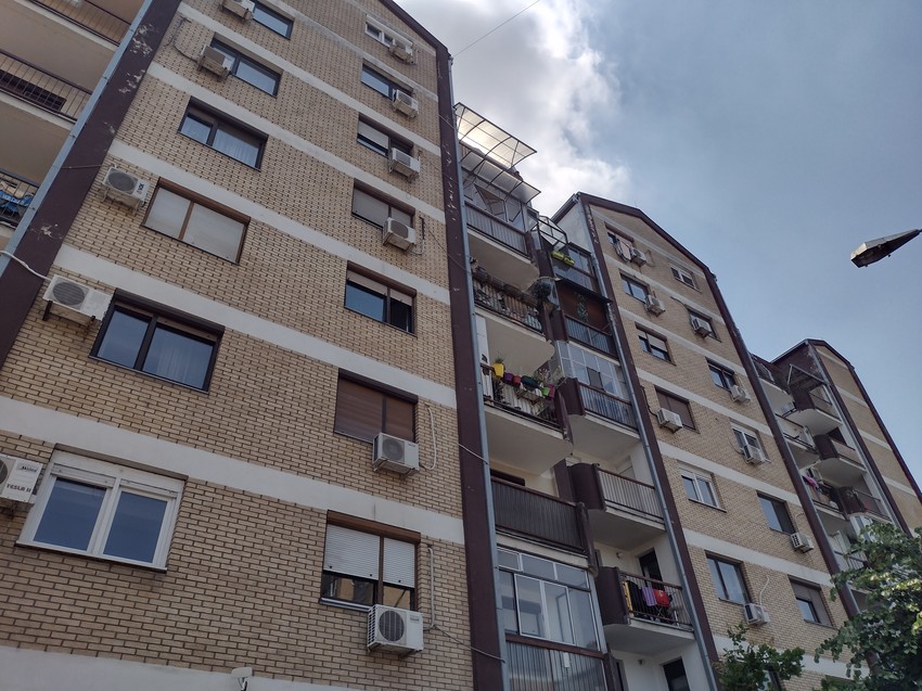 Terasa prepuna smeća