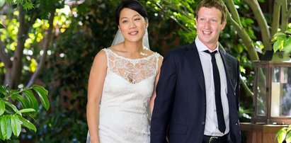 Suknia ślubna żony Marka Zuckerberga