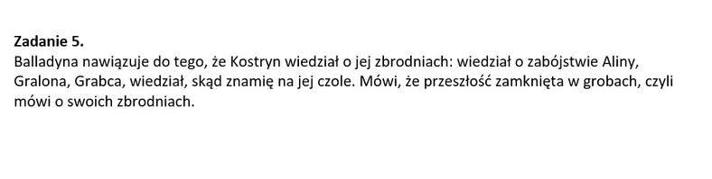 Egzamin ósmoklasisty 2023: Odpowiedzi do arkusza CKE z polskiego – strona 9, zadanie 5