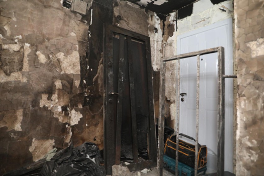 Požar Blok 28 Anja Bulevar Milutina Milankovićam 110