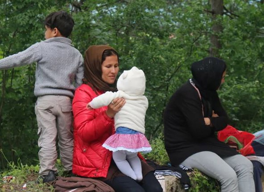 Među izbeglicama je puno dece