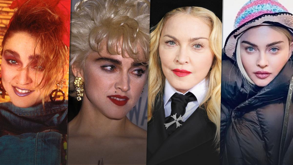  Jak zmieniała się Madonna na przestrzeni lat?