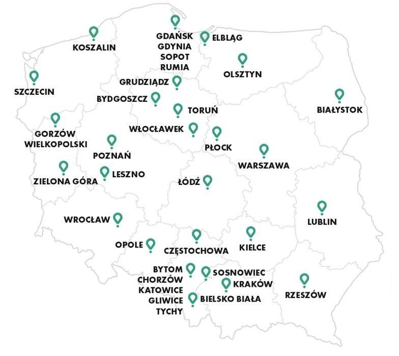 W tych miastach w zakupach może wyręczyć nas kurier