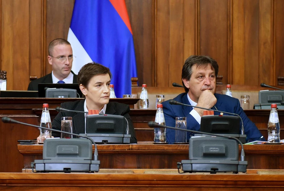 Bratislav Gašić u Skupštini Srbije