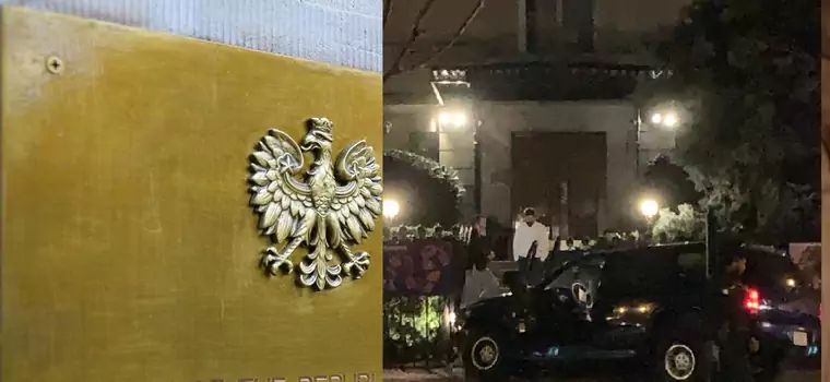 Samochód wjechał w ogrodzenie polskiej ambasady w Waszyngtonie. Sprawa nie ma nic wspólnego z geopolityką 