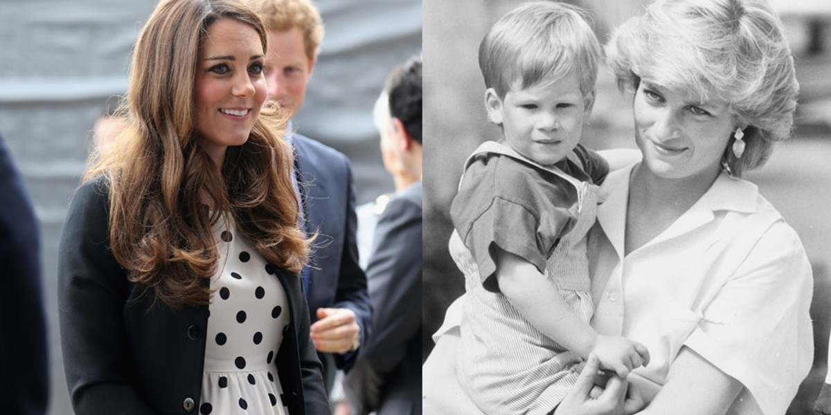 Kate Middleton Księżna Diana i Książe Harry