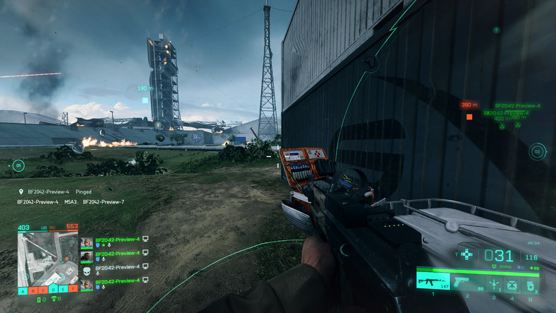 Battlefield 2042 - screenshot z wersji Beta na PC