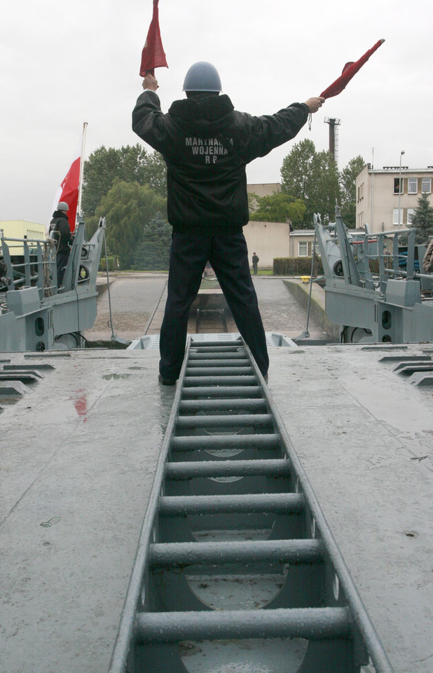 ŚWINOUJŚCIE ZAŁADUNEK DESANTU ANAKONDA 2008