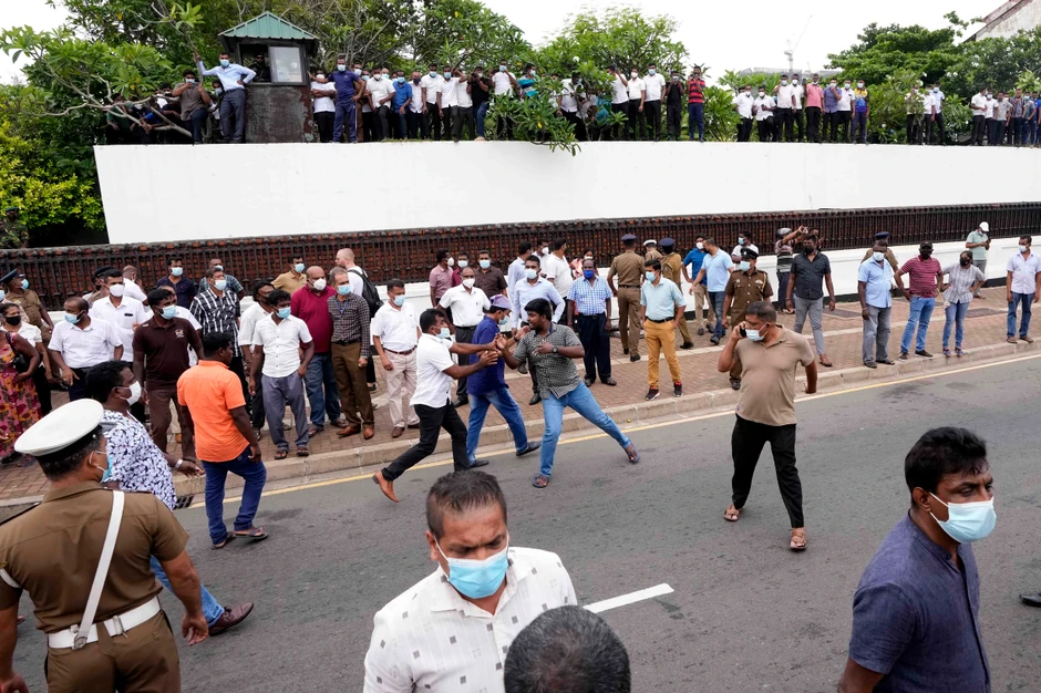 Nasilni protesti na Šri Lanki