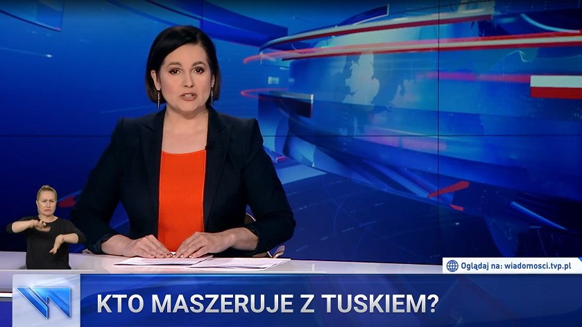 Wydanie "Wiadomości" z 4 czerwca 2023 r. (screen TVP)