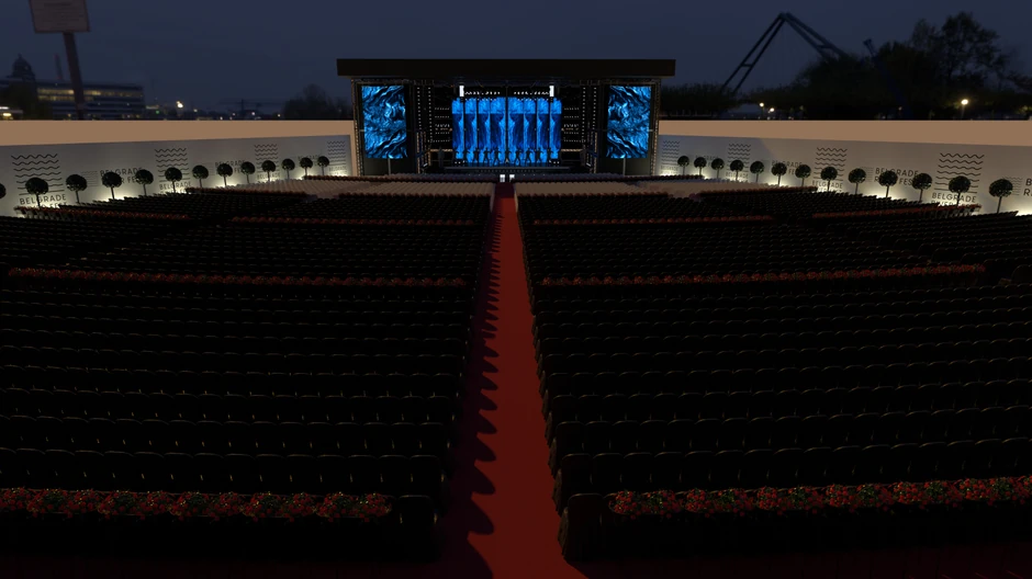 Koncertna dvorana na platou Geozavoda